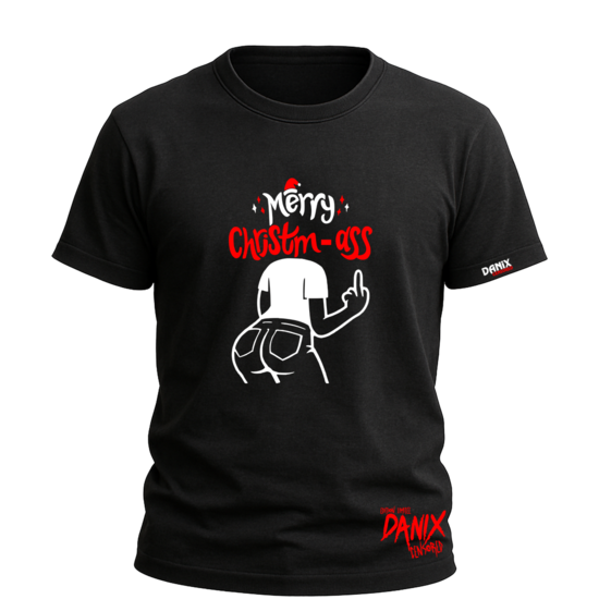 Tshirt MERRY CHRISTM-ASS [DANIX CENSORED]